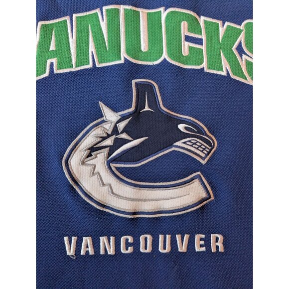 Vancouver Canucks Youth XL (18) Lightweight Mesh Jersey – Official NHL Licensed - Picture 2 of 9